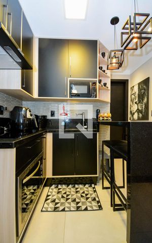 Studio à venda com 37m², 1 quarto e 1 vaga Studio à venda com 37m², 1 quarto e 1 vagaCozinha