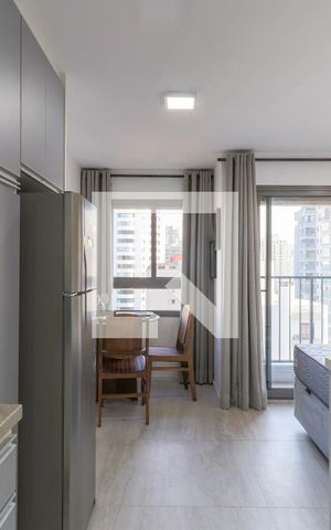 Studio para alugar com 25m², 1 quarto e sem vaga Studio para alugar com 25m², 1 quarto e sem vagaCozinha