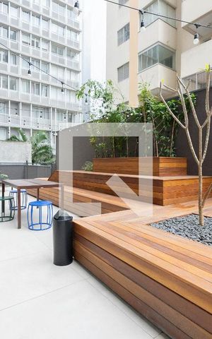 Apartamento para alugar com 34m², 1 quarto e sem vaga Apartamento para alugar com 34m², 1 quarto e sem vagaÁrea comum
