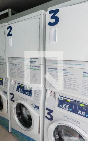 Apartamento para alugar com 34m², 1 quarto e sem vaga Apartamento para alugar com 34m², 1 quarto e sem vagaLavanderia