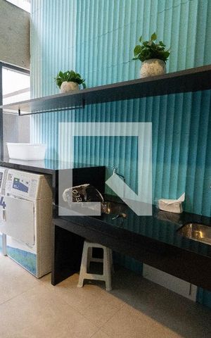 Apartamento para alugar com 34m², 1 quarto e sem vaga Apartamento para alugar com 34m², 1 quarto e sem vagaLavanderia
