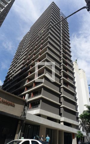 Apartamento para alugar com 34m², 1 quarto e sem vagaFachada