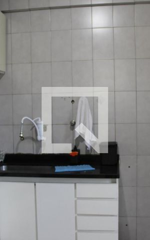 Apartamento para alugar com 54m², 1 quarto e sem vagaDetalhe da cozinha