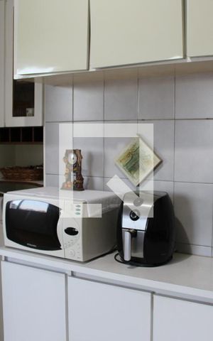Apartamento para alugar com 54m², 1 quarto e sem vagaDetalhe da cozinha