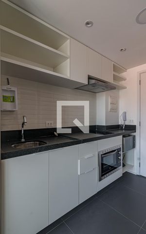 Studio à venda com 28m², 1 quarto e sem vagaCozinha