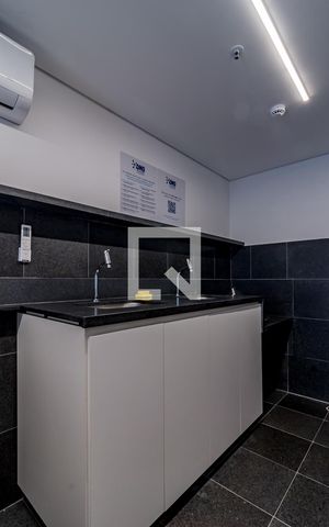 Studio à venda com 28m², 1 quarto e sem vagaLavanderia