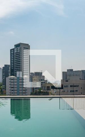 Studio à venda com 28m², 1 quarto e sem vagaPiscina