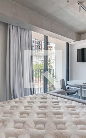 Studio à venda com 28m², 1 quarto e sem vagaStudio