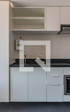 Studio à venda com 28m², 1 quarto e sem vagaCozinha