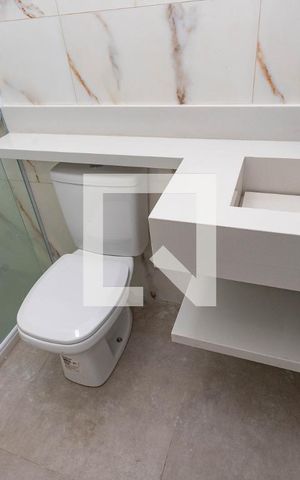 Casa para alugar com 50m², 1 quarto e sem vaga Casa para alugar com 50m², 1 quarto e sem vagaBanheiro