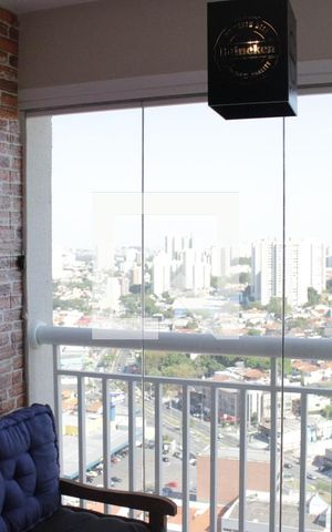 Studio para alugar com 38m², 1 quarto e 1 vagaSacada