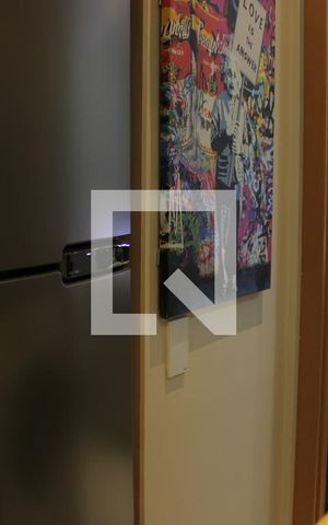 Studio para alugar com 38m², 1 quarto e 1 vagaGeladeira
