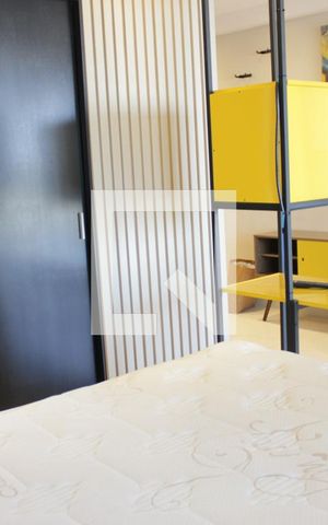 Studio para alugar com 38m², 1 quarto e 1 vagaQuarto