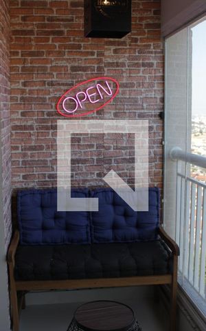 Studio para alugar com 38m², 1 quarto e 1 vagaSofa da sacada