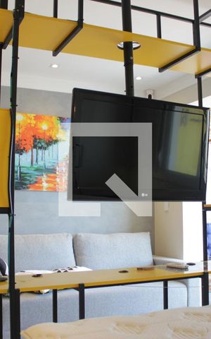 Studio para alugar com 38m², 1 quarto e 1 vagaQuarto