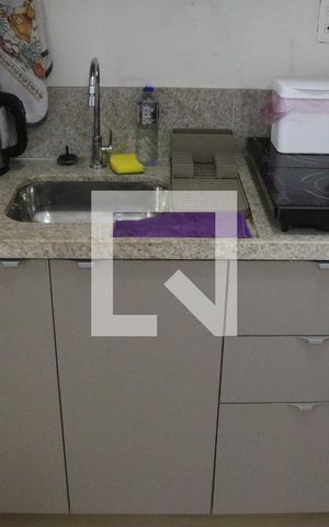 Studio à venda com 25m², 1 quarto e sem vagaCozinha