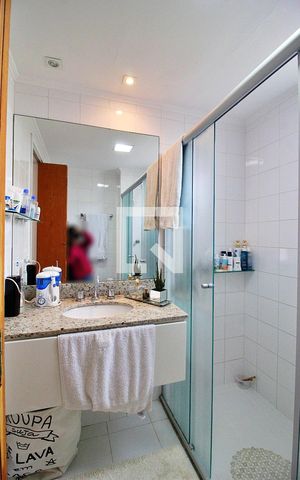 Apartamento à venda com 118m², 3 quartos e 2 vagasBanheiro da Suíte