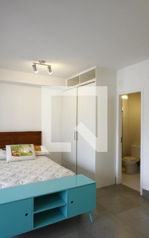Studio à venda com 39m², 1 quarto e 1 vagaSala/Quarto