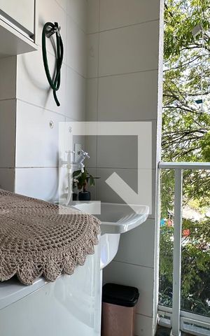 Apartamento para alugar com 46m², 2 quartos e 1 vaga Apartamento para alugar com 46m², 2 quartos e 1 vagaÁrea de Serviço