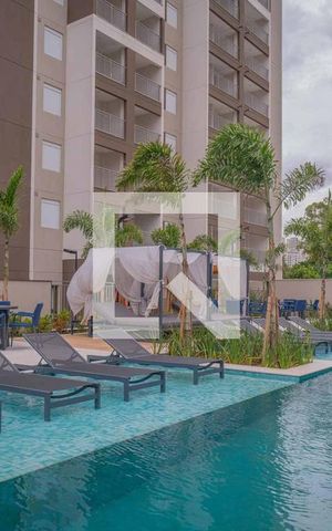 Studio para alugar com 25m², 1 quarto e sem vaga Studio para alugar com 25m², 1 quarto e sem vagaÁrea comum - Piscina