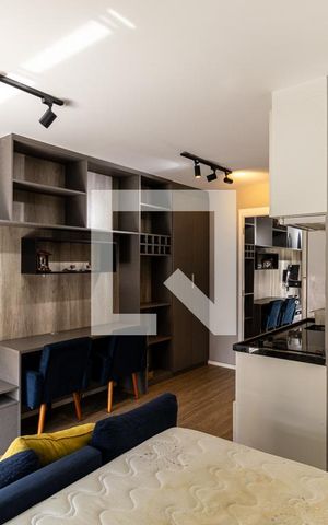 Studio para alugar com 26m², 1 quarto e 1 vagaStudio