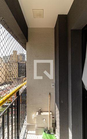 Studio para alugar com 26m², 1 quarto e 1 vagaVaranda