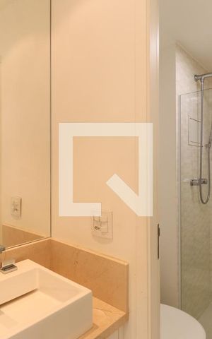 Apartamento à venda com 49m², 1 quarto e 1 vaga Apartamento à venda com 49m², 1 quarto e 1 vagaBanheiro
