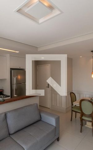 Apartamento para alugar com 45m², 1 quarto e 1 vaga Apartamento para alugar com 45m², 1 quarto e 1 vagaSala de Estar/Jantar