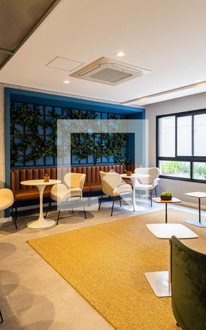 Apartamento à venda com 29m², 1 quarto e sem vagaÁrea comum - Coworking