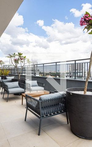 Apartamento à venda com 29m², 1 quarto e sem vagaTerraço