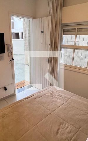 Studio para alugar com 25m², 1 quarto e sem vaga Studio para alugar com 25m², 1 quarto e sem vagaQuarto