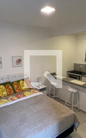 Studio para alugar com 25m², 1 quarto e sem vaga Studio para alugar com 25m², 1 quarto e sem vagaQuarto