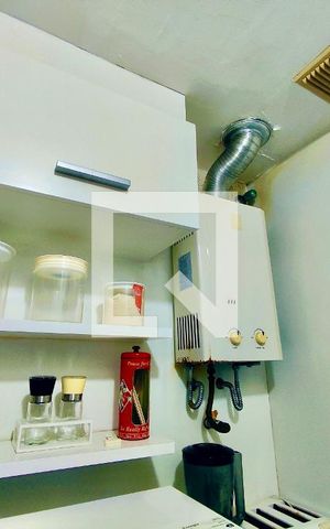 Apartamento para alugar com 79m², 2 quartos e 1 vagaCozinha americana 