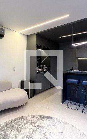 Apartamento para alugar com 44m², 1 quarto e 1 vagaSala