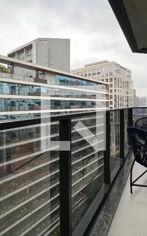 Apartamento para alugar com 44m², 1 quarto e 1 vagaVaranda