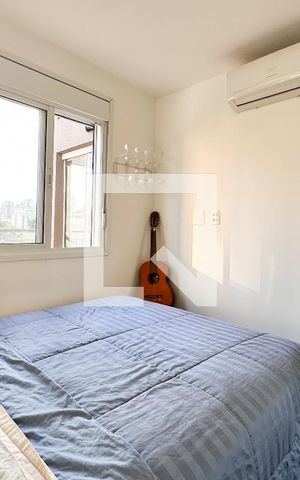 Studio à venda com 46m², 1 quarto e 1 vagaQuarto