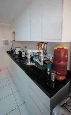 Apartamento à venda com 65m², 2 quartos e 1 vagaCozinha e Área de Serviço