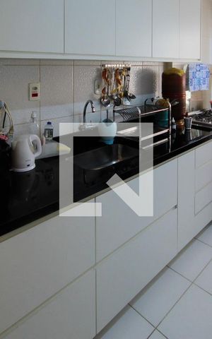 Apartamento à venda com 65m², 2 quartos e 1 vagaCozinha e Área de Serviço