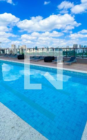 Studio para alugar com 29m², 1 quarto e sem vaga Studio para alugar com 29m², 1 quarto e sem vagaÁrea comum - Piscina
