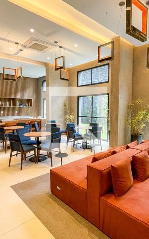 Studio para alugar com 29m², 1 quarto e sem vaga Studio para alugar com 29m², 1 quarto e sem vagaÁrea comum - Salão de festas