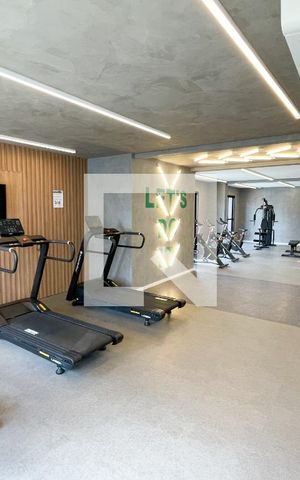 Studio para alugar com 29m², 1 quarto e sem vaga Studio para alugar com 29m², 1 quarto e sem vagaÁrea comum - Academia