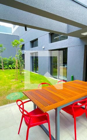 Studio para alugar com 29m², 1 quarto e sem vaga Studio para alugar com 29m², 1 quarto e sem vagaÁrea comum - Churrasqueira