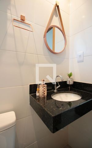 Casa para alugar com 76m², 2 quartos e 1 vagaLavabo da Sala
