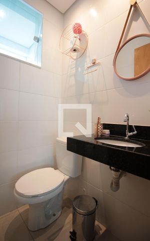 Casa para alugar com 76m², 2 quartos e 1 vagaLavabo da Sala
