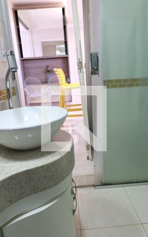 Apartamento para alugar com 60m², 1 quarto e sem vagaBanheiro Social