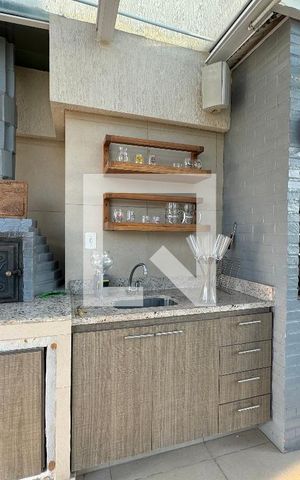 Apartamento à venda com 318m², 5 quartos e 4 vagas Apartamento à venda com 318m², 5 quartos e 4 vagasTerraço - área gourmet