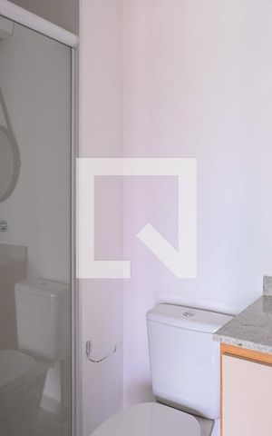 Studio para alugar com 26m², 1 quarto e sem vaga Studio para alugar com 26m², 1 quarto e sem vagaBanheiro