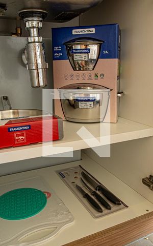 Studio à venda com 25m², 1 quarto e sem vaga Studio à venda com 25m², 1 quarto e sem vagaCozinha