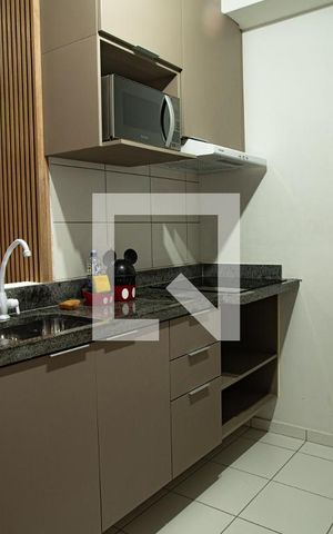 Studio à venda com 26m², 1 quarto e sem vaga Studio à venda com 26m², 1 quarto e sem vagaCozinha