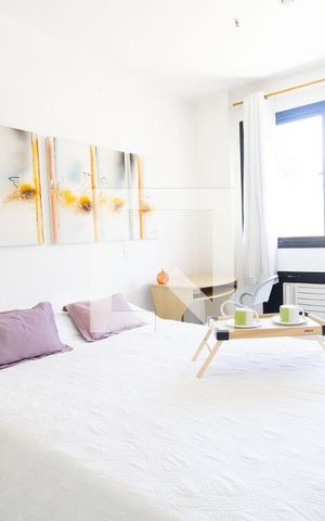 Apartamento para alugar com 40m², 1 quarto e 1 vagaQuarto